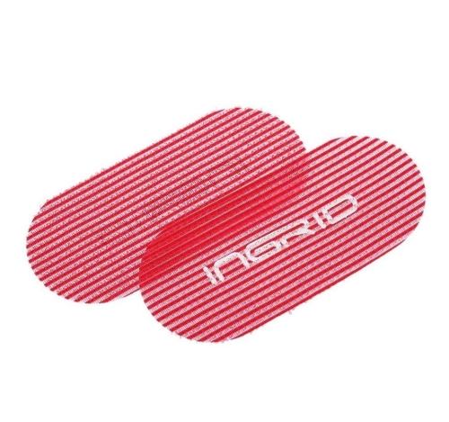 Rzepy do włosów fryzjerskie czerwone zestaw 2 sztuki