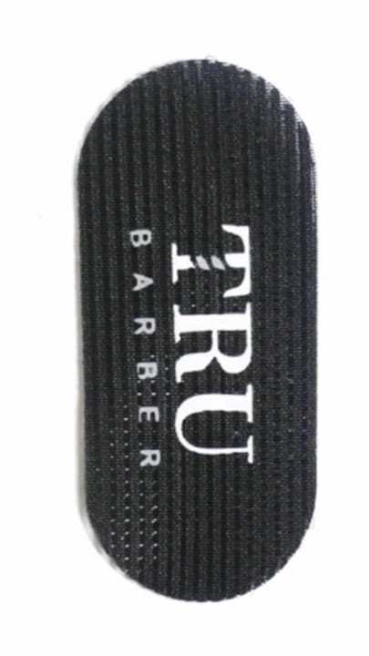 Tru Barber rzepy do włosów Hair Grippers czarne zestaw 2 szt.