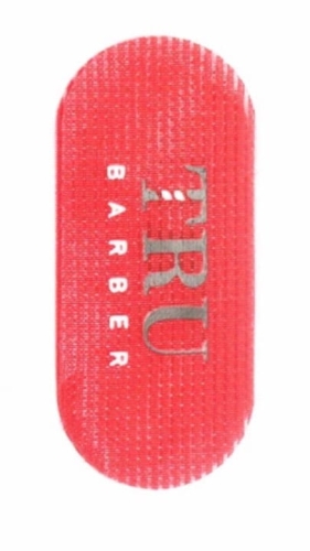 Tru Barber rzepy do włosów Hair Grippers czerwone zestaw 2 szt.