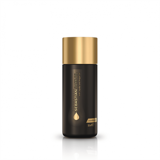 Sebastian Professional Dark Oil lekka odżywka nawilżająca i zmiękczająca włosy travel size 50ml