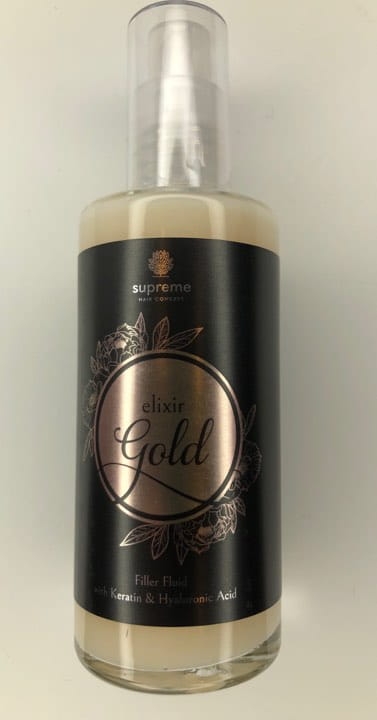 Supreme Elixir Gold fluid wygładzająco-uszczelniający do włosów zniszczonych 100ml