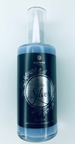 Supreme Elixir Silver fluid wygładzająco-uszczelniający do włosów blond i siwych 100ml