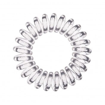 HH Simonsen Hair Cuddles Clear przezroczyste sprężynowe gumki do włosów 3 szt.