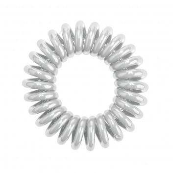 HH Simonsen Hair Cuddles Grey szare sprężynowe gumki do włosów 3 szt.