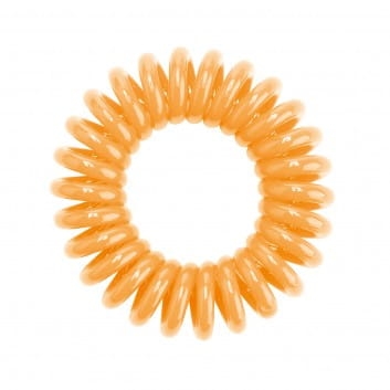 HH Simonsen Hair Cuddles Orange pomarańczowe sprężynowe gumki do włosów 3 szt.