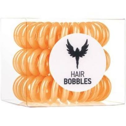 HH Simonsen Hair Cuddles Orange pomarańczowe sprężynowe gumki do włosów 3 szt.