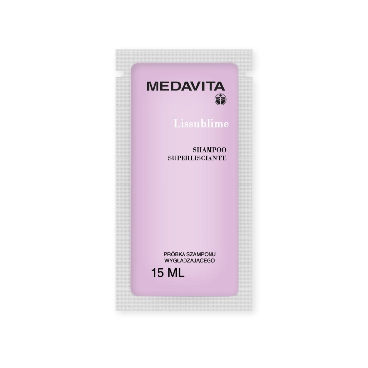 Medavita Lissublime Shampoo Superlisciante szampon wygładzający włosy puszące się 15ml (próbka)