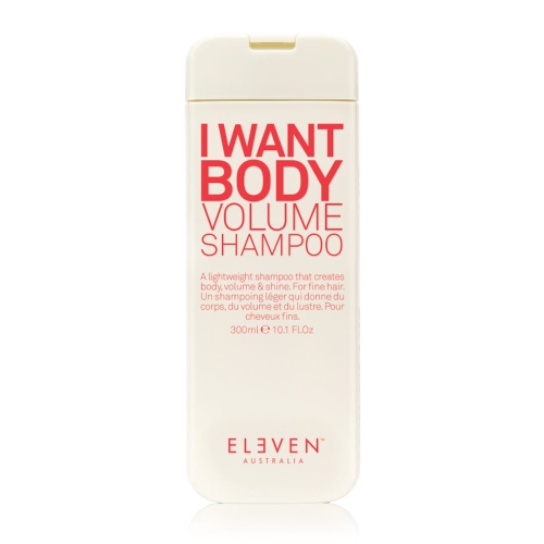 Eleven Australia I Want Body Volume Shampoo Szampon Dodający Objętości Włosom 300 ml Uniesienie i Lekkość