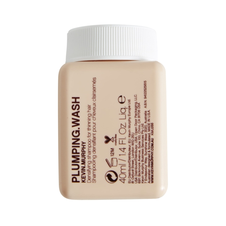 Kevin Murphy PLUMPING.WASH szampon pogrubiający i zagęszczający do włosów cienkich wersja podróżna mini 40ml