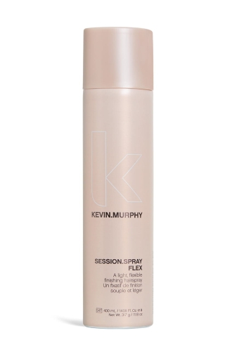 Kevin Murphy SESSION.SPRAY.FLEX lekki elastyczny lakier do wykończenia fryzur duża pojemność salonowa 400ml
