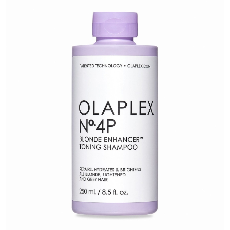 Olaplex No. 4P Blonde Enhancer Toning Shampoo szampon fioletowy neutralizujący żółte odcienie do włosów blond i siwych 250ml