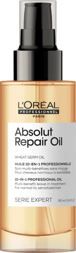 L'Oréal Professionnel Serie Expert Absolut Repair 10-in-1 Gold wielofunkcyjny olejek regenerujący do włosów zniszczonych 90ml