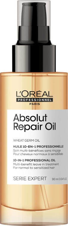 L'Oréal Professionnel Serie Expert Absolut Repair 10-in-1 Gold wielofunkcyjny olejek regenerujący do włosów zniszczonych 90ml