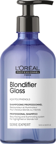 L'Oréal Professionnel Serie Expert Blondifier Gloss profesjonalny szampon rozświetlający do włosów blond 500ml