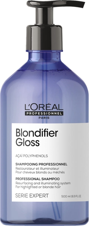 L'Oréal Professionnel Serie Expert Blondifier Gloss profesjonalny szampon rozświetlający do włosów blond 500ml