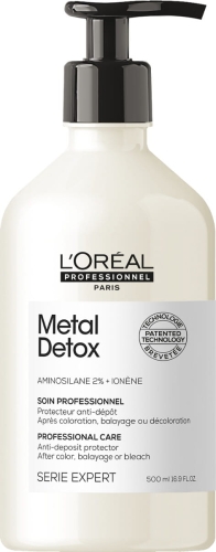 L'Oréal Professionnel Metal Detox 500 ml – kuracja neutralizująca metale do włosów farbowanych