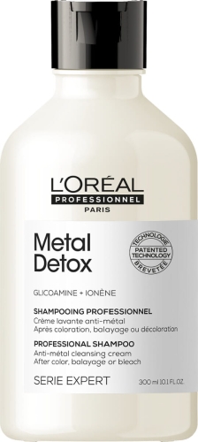 L'Oréal Professionnel Metal Detox profesjonalny szampon neutralizujący metale do włosów farbowanych 300ml