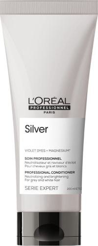 L'Oréal Professionnel Serie Expert Silver profesjonalna odżywka neutralizująca żółte tony do włosów siwych i blond 200ml