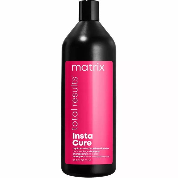 Matrix Total Results InstaCure profesjonalny szampon przeciw łamaniu się włosów z proteinami płynnymi salonowy XXL 1000ml