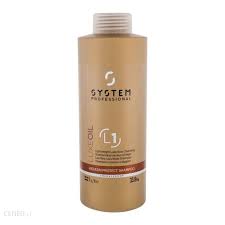 System Professional Luxe Oil Keratin Protect Shampoo L1 luksusowy szampon chroniący keratynę z olejkami salonowy XXL 1000ml