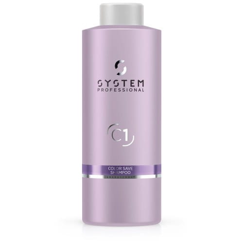 System Professional Color Save Shampoo C1 luksusowy szampon chroniący kolor włosów farbowanych salonowy XXL 1000ml