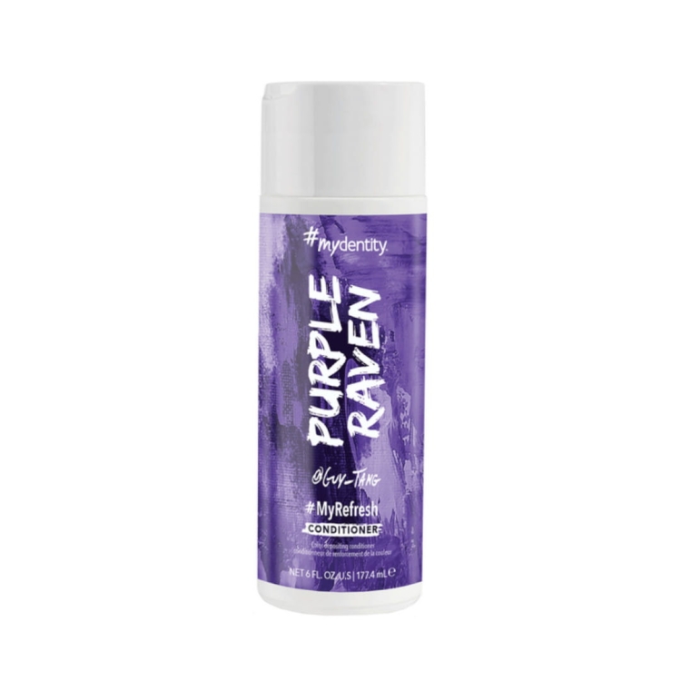 Guy Tang MyDentity MyRefresh Purple Raven profesjonalna odżywka koloryzująca i odświeżająca intensywny głęboki fiolet fioletowo-czarny 177,4ml