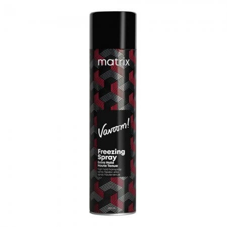 Matrix Vavoom Freezing Spray Extra Hold profesjonalny szybkoschnący lakier bardzo mocno utrwalający fryzurę tarcza antywilgociowa XXL 500ml