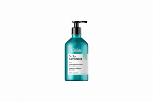 L'Oréal Professionnel Scalp Advanced Anti-Oiliness profesjonalny dermo-oczyszczający szampon do przetłuszczającej się skóry głowy 500ml