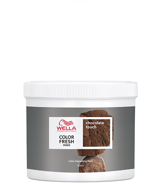 Wella Professionals Color Fresh Mask Chocolate Touch maska koloryzująca odświeżająca brąz XXL 500ml