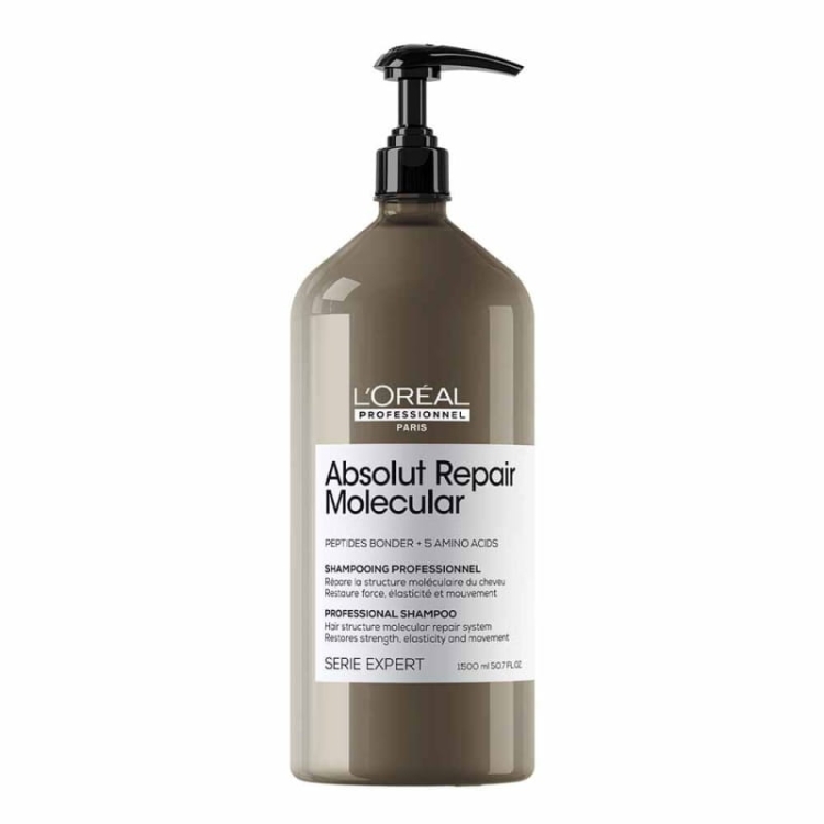 L'Oréal Professionnel Serie Expert Absolut Repair Molecular szampon regenerujący do włosów zniszczonych XXL 1500ml