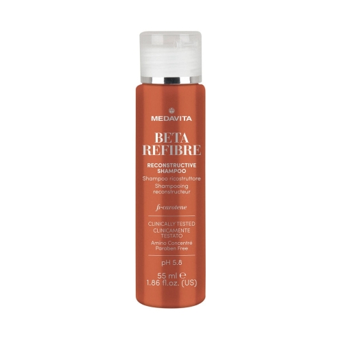 Medavita B-Refibre Reconstructive Shampoo profesjonalny szampon rekonstrukcyjny do włosów zniszczonych pH 5.5 55ml