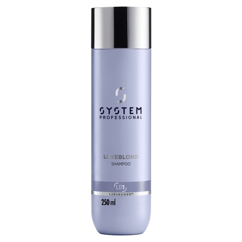 System Professional LuxeBlond LB1 profesjonalny szampon odbudowujący i neutralizujący miedziane tony 250ml