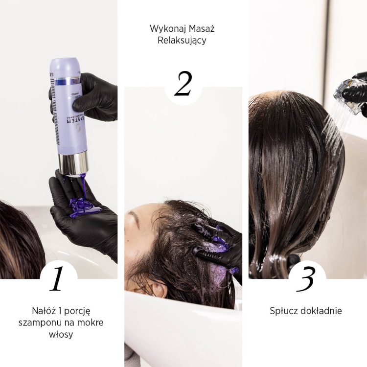 System Professional LuxeBlond LB1 profesjonalny szampon odbudowujący i neutralizujący miedziane tony 250ml