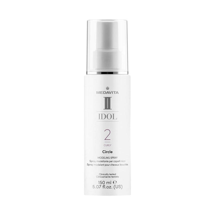 Medavita Idol Curly Circle Modeling Spray profesjonalny lekki spray modelujący i definiujący do loków 150ml