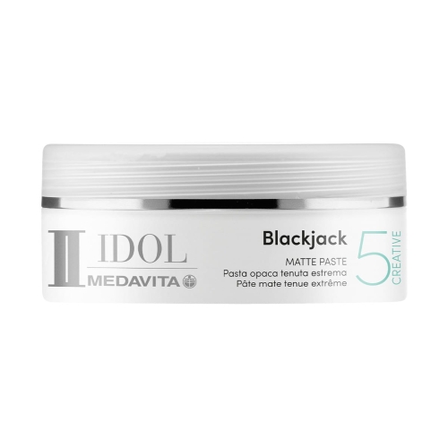 Medavita Idol Blackjack Matte Paste profesjonalna matowa pasta teksturyzująca o ekstremalnym utrwaleniu 100ml