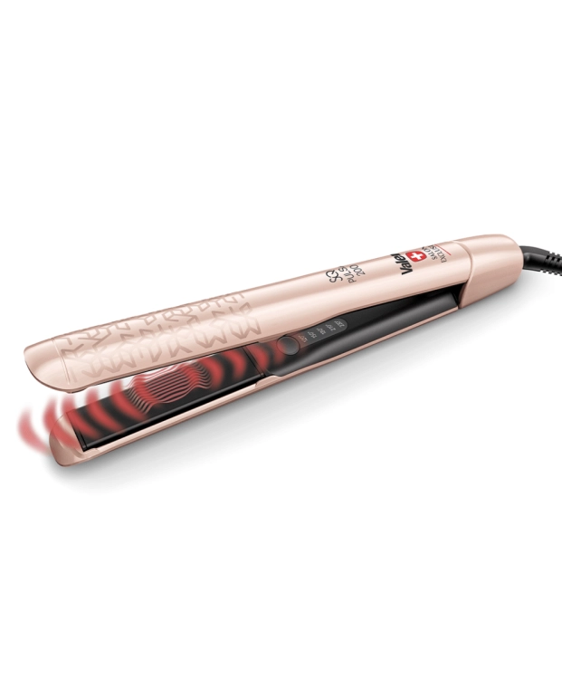 Valera Swiss'X Pulsa 200 Rose Gold profesjonalna prostownica cyfrowa z systemem Pulse Care i powłoką turmalinową pięciowarstwową