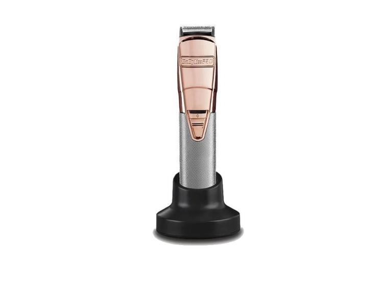 BaByliss PRO RoseFX profesjonalny bezprzewodowy trymer konturowy ostrza ze stali japońskiej silnik cyfrowy FX7880RGE