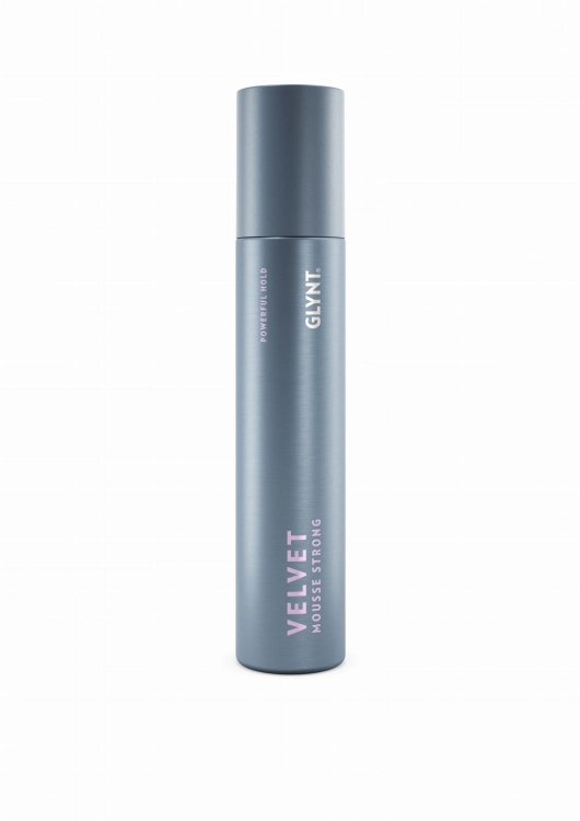Glynt Velvet Mousse Strong profesjonalna wegańska pianka nadająca mocne utrwalenie i dodatkową objętość włosów 200ml