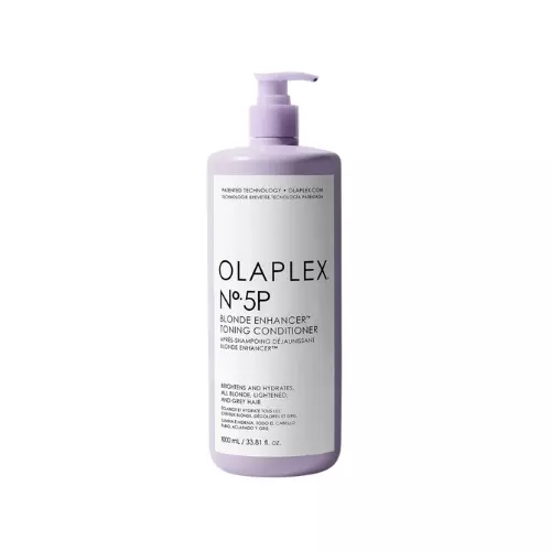 Olaplex No.5P Blonde Enhancer Toning Conditioner profesjonalna odżywka tonująca z fioletowym pigmentem do włosów blond i siwych 1000ml