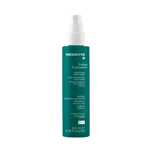Medavita Lotion Concentrée Daily Tonic profesjonalny wegański tonik energetyzujący i wzmacniający skórę głowy oraz włosy 100ml