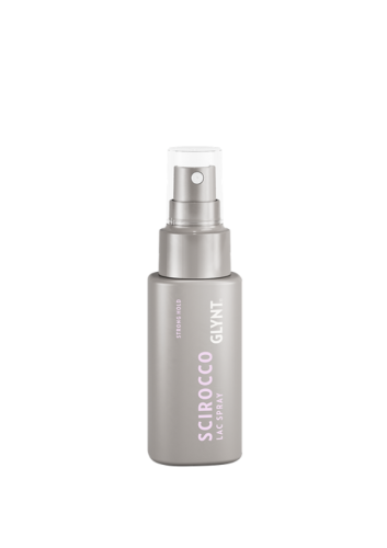 Glynt Scirocco Lac Spray profesjonalny wegański lakier w sprayu do mocnego i elastycznego utrwalenia włosów wersja podróżna 50ml