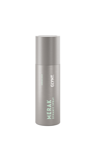 Glynt Merak Dynamic Spray profesjonalny wegański lakier do włosów naturalne i elastyczne utrwalenie wersja podróżna 50ml