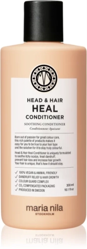 Maria Nila Head &amp; Hair Heal Conditioner profesjonalna wegańska odżywka kojąca skórę głowy i stymulująca wzrost włosów 300ml