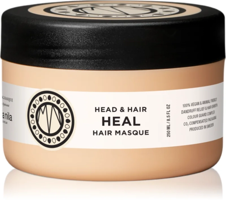 Maria Nila Head &amp; Hair Heal Masque profesjonalna wegańska maska kojąca skórę głowy i stymulująca wzrost włosów 250ml