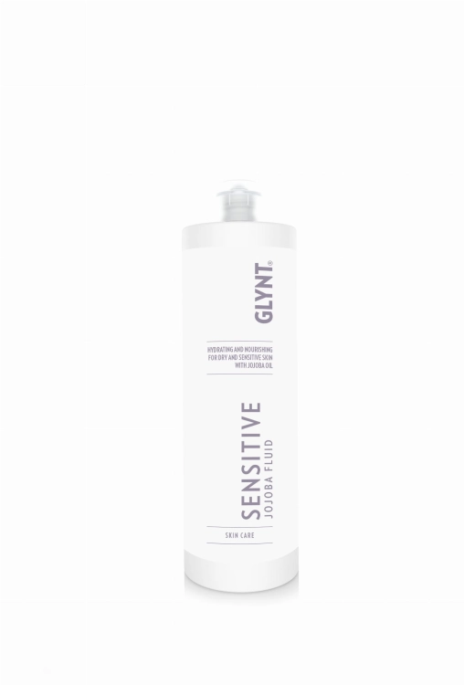 Glynt Sensitive Jojoba Fluid dermo-ochronny fluid do pielęgnacji twarzy i ciała 500ml