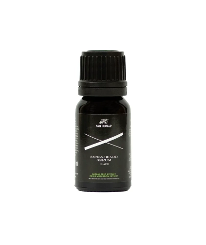 Pan Drwal Black naturalne odżywcze serum olejek do twarzy i brody wersja podróżna 10ml