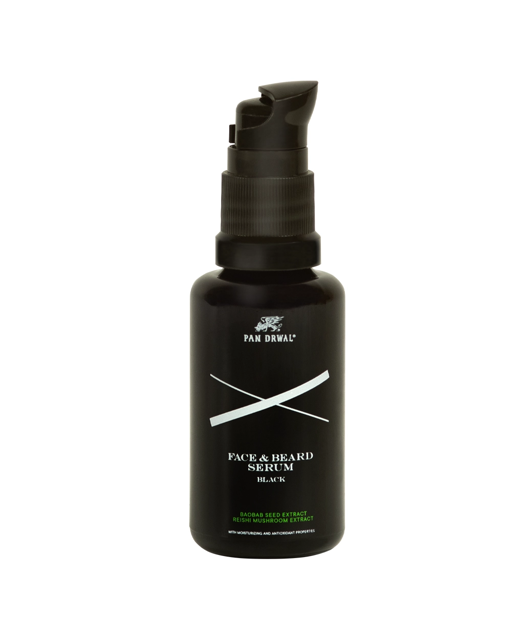 Pan Drwal Black – Serum do Twarzy i Brody 30ml