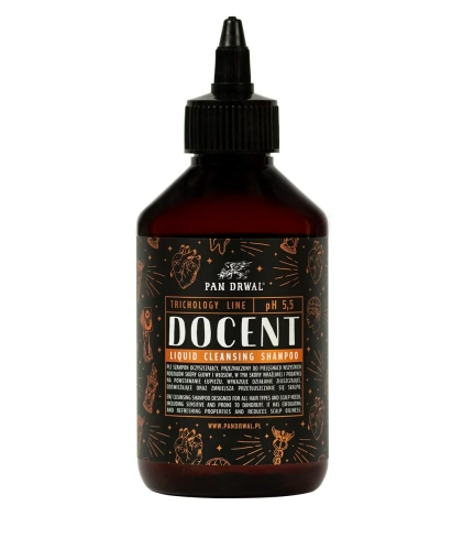 Pan Drwal Docent – oczyszczający szampon do skóry głowy z problemami 250ml