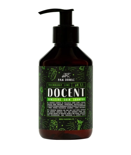 Pan Drwal Docent – szampon do włosów do wrażliwej skóry głowy 250ml