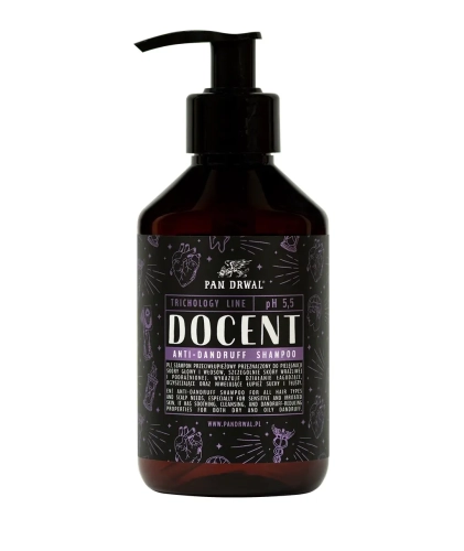 Pan Drwal Docent – przeciwłupieżowy szampon do włosów i skóry głowy 250ml